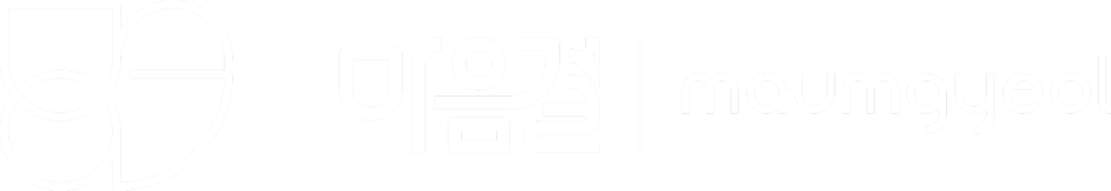 maumgyeol logo white